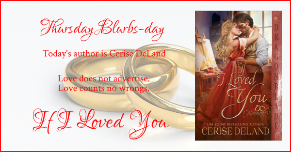 Thursday Blurbs-day with Cerise DeLand