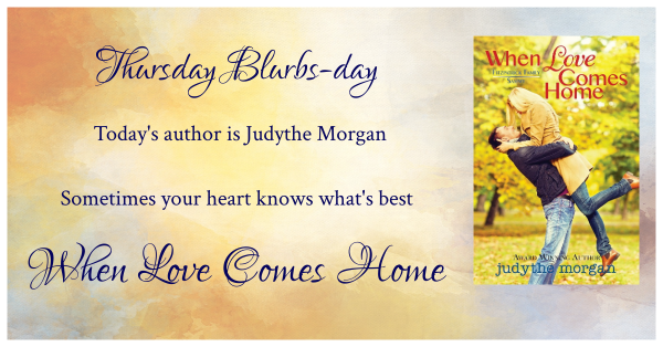 Thursday Blurbs-Day with Judythe Morgan